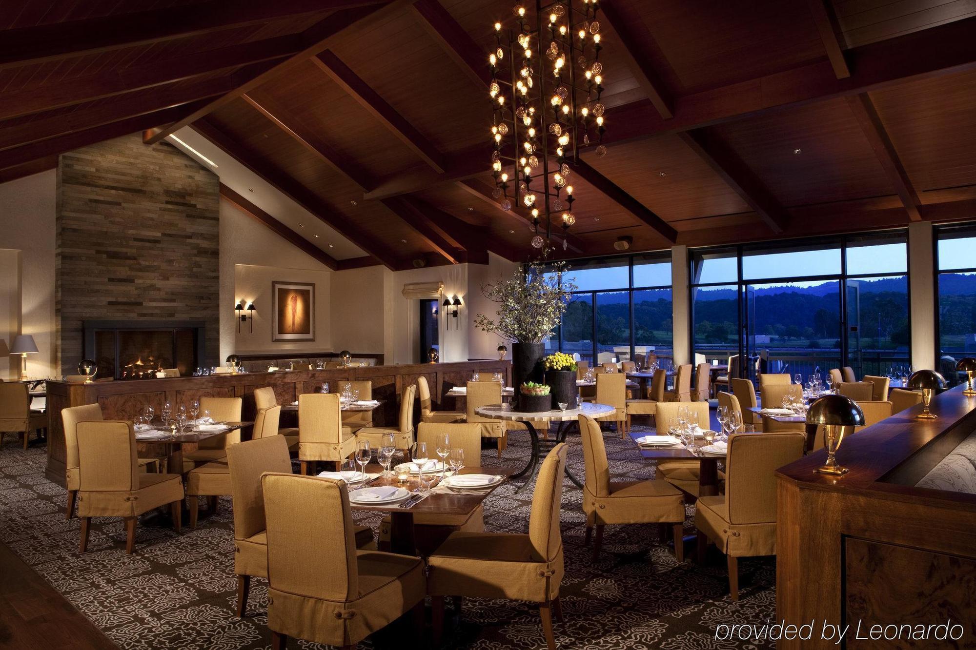 Rosewood Sand Hill Menlo Park Étterem fotó